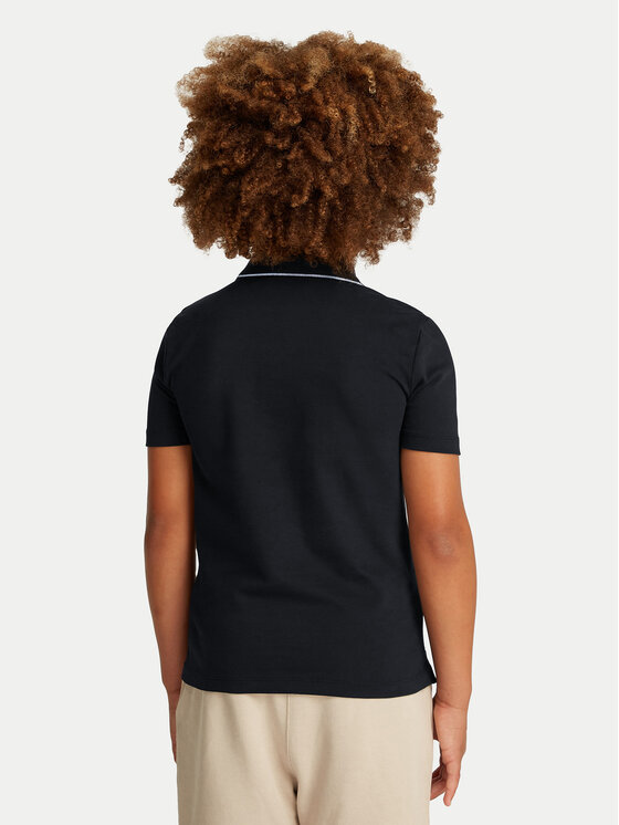 Calvin Klein Jeans Calvin Klein Jeans Polo marškinėliai Embro Logo IB0IB02370 Juoda Regular Fit