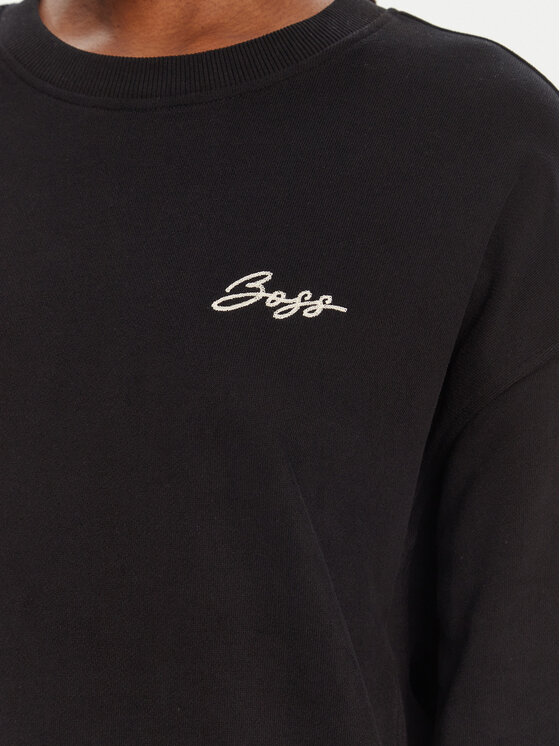 BOSS BOSS Felpa 50540266 Nero Regular Fit