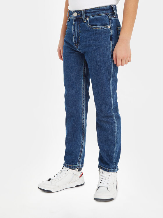 Tommy Hilfiger Džinsi Archive KB0KB08467 Tumši zils Slim Fit