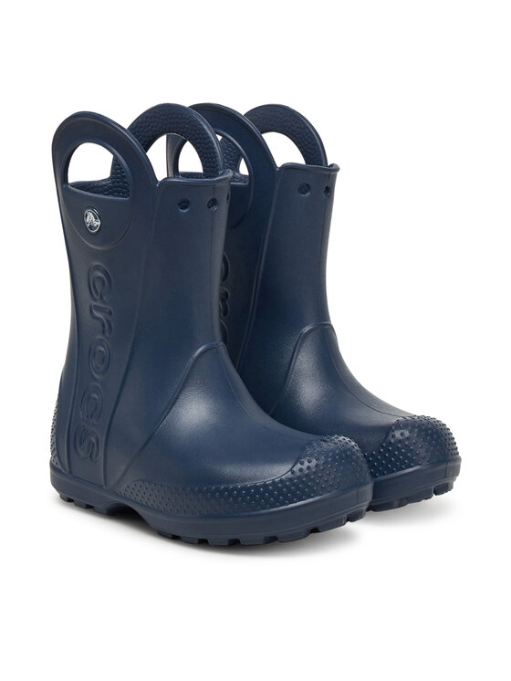 Crocs Crocs Guminiai batai Handle It Rain Boot K 211052 Tamsiai mėlyna
