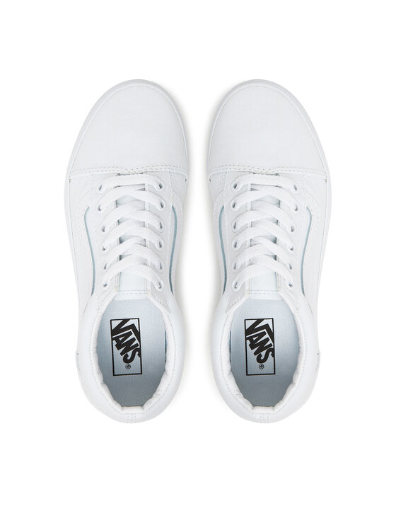 Vans Vans Tenis superge Old Skool VN000D2VW001 Bela