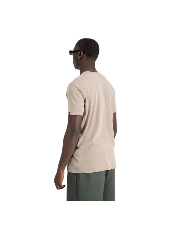 Alpha Industries Alpha Industries T-Shirt AI.118502-679-3XL Béžová Regular Fit