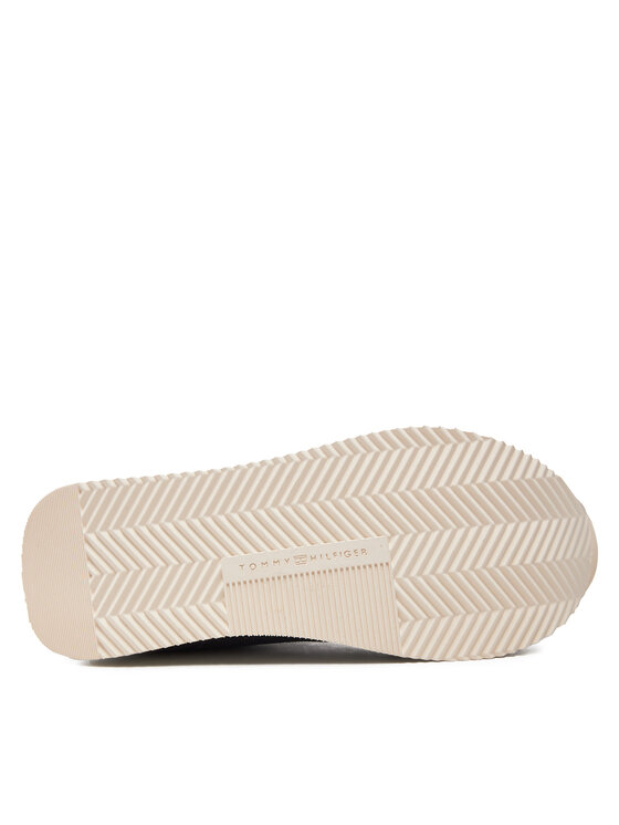 Tommy Hilfiger Tommy Hilfiger Αθλητικά Flag Knit Runner FW0FW07916 Σκούρο μπλε