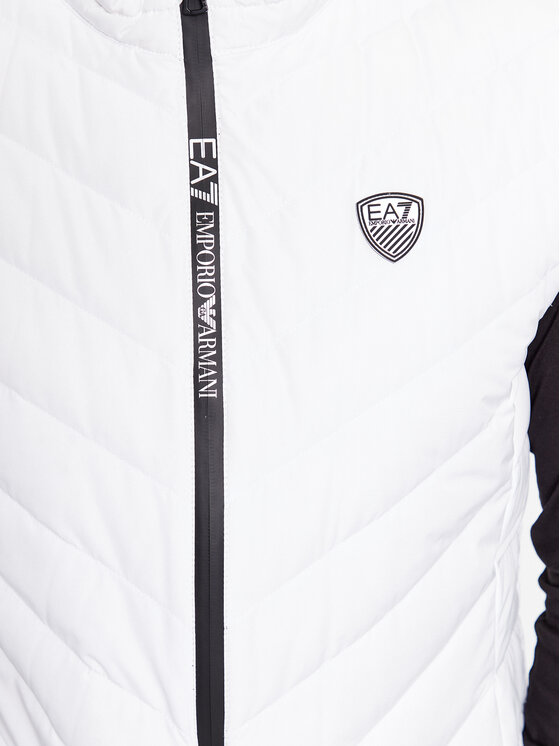 EA7 Emporio Armani EA7 Emporio Armani Елек 8NPQ02 PNE1Z 1100 Бял Regular Fit