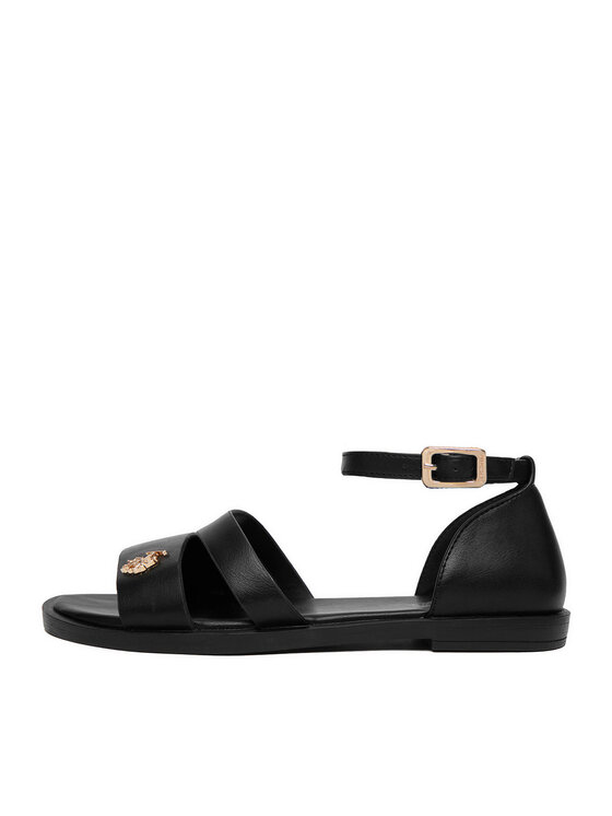 U.S. Polo Assn. U.S. Polo Assn. Sandały EO-CASSIE003W/6Y1 Czarny