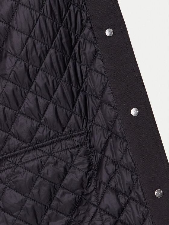 Tommy Hilfiger Tommy Hilfiger Демісезонна куртка WW0WW46448 Чорний Regular Fit