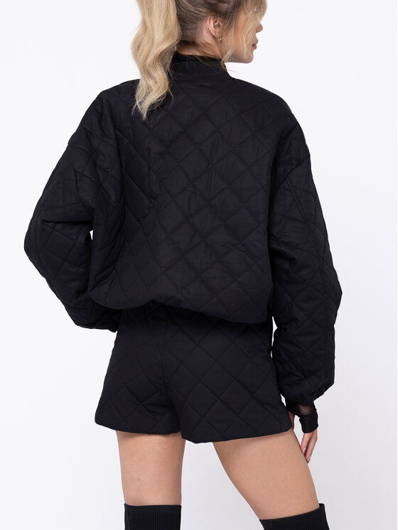 Miss LK Miss LK Kurtka bomber MISSLKB Czarny Loose Fit
