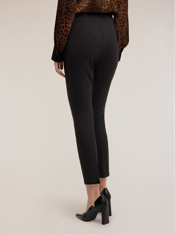 Motivi Motivi Pantaloni di tessuto P000Q104283N033 Nero Skin Fit