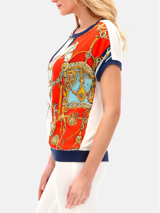 L’AF L’AF Bluzka Hera Kolorowy Regular Fit