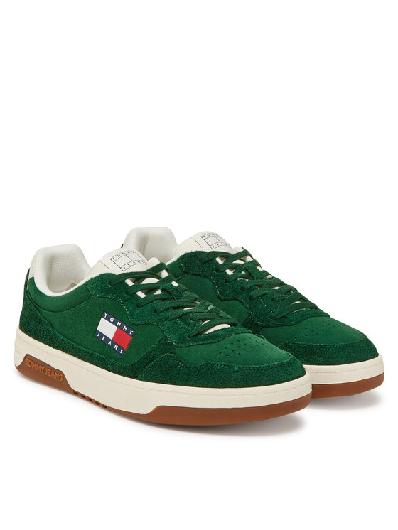 Tommy Jeans Tommy Jeans Tenisice Tjm Cupsole Suede EM0EM01568 Zelena