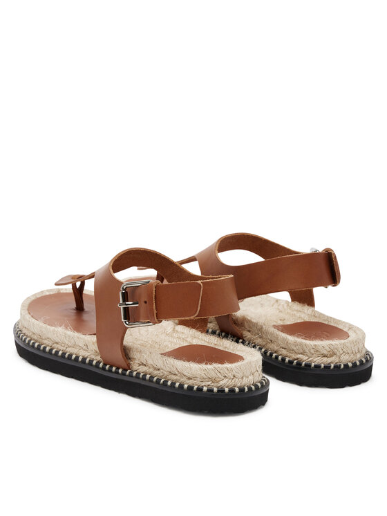 Castañer Castañer Espadryle Tokio/261 025672 Brązowy