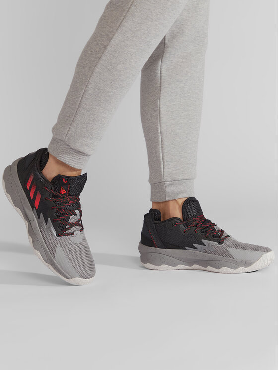 adidas adidas Μπασκετικά Παπούτσια Dame 8 HR1558 Γκρι