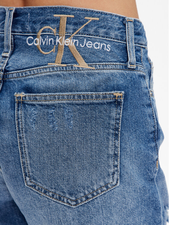 Calvin Klein Jeans Calvin Klein Jeans Džínové šortky J20J220641 Modrá Regular Fit