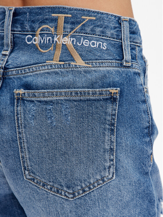 Calvin Klein Jeans Calvin Klein Jeans Džínsové šortky J20J220641 Modrá Regular Fit