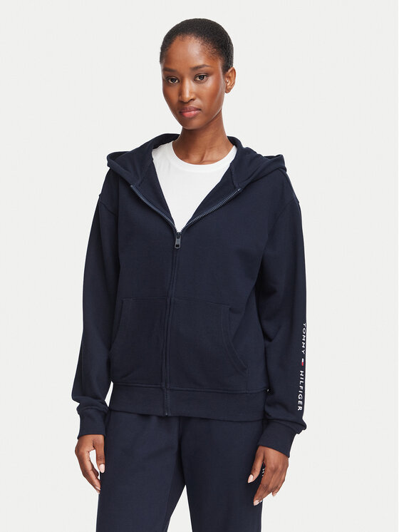 Tommy Hilfiger Tommy Hilfiger Μπλούζα UW0UW06621 Σκούρο μπλε Regular Fit