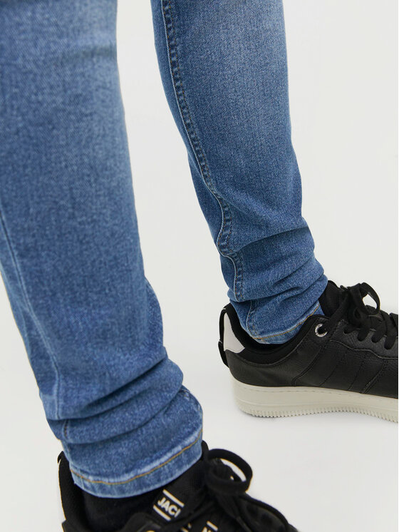 Jack & Jones Junior Jack & Jones Junior Jeansy Liam 12237497 Modrá Skinny Fit