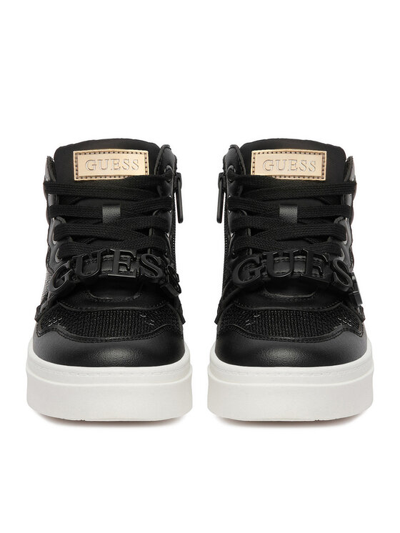 Guess Guess Sneakersy CEOWB-AVO-357-05 Čierna