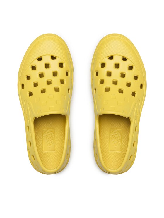 Vans Vans Īsi apavi Slip-On Trk VN0A4UVIBLX1 Dzeltens