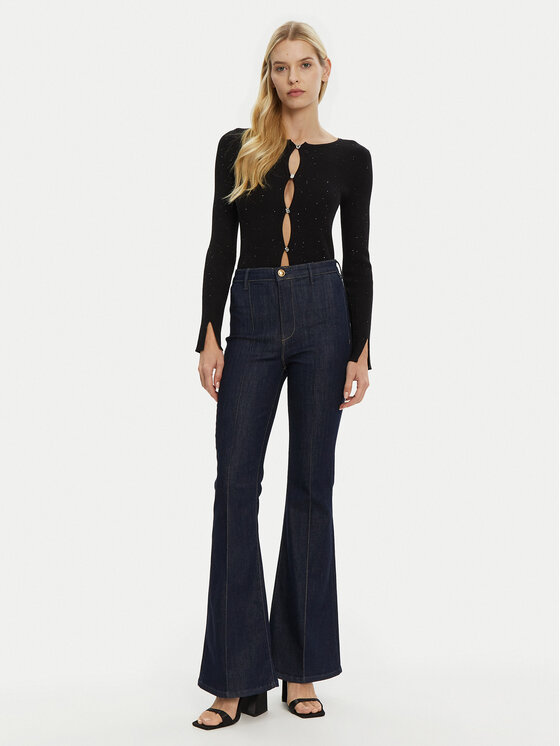 Guess Guess Jeansy W5GA1Q D5B43 Granatowy Regular Fit