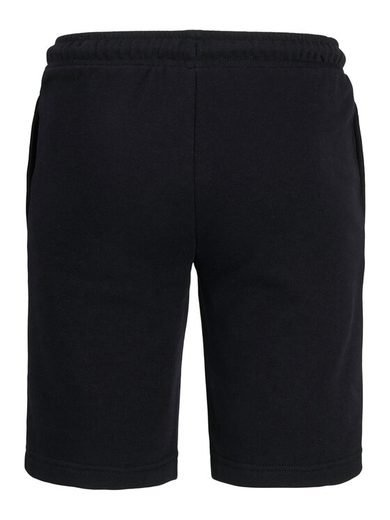 Jack & Jones Junior Jack & Jones Junior Sportovní kraťasy Gordon 12270663 Černá Slim Fit