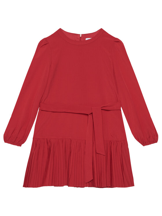 Mayoral Mayoral Vestito da giorno 7908 Rosso Regular Fit
