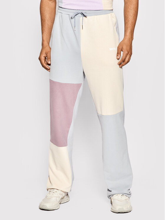 Pantalon de survêtement Jogger regular fit color-block - Pantalons