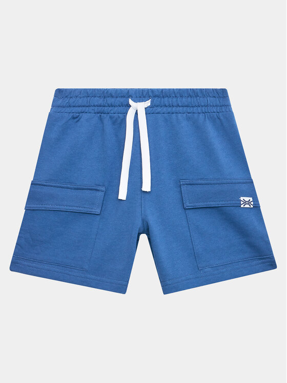 United Colors Of Benetton Pantaloni scurți sport 3BC1G900Z Albastru Regular Fit