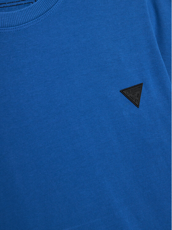 Guess Guess T-Shirt L4YI08 K8HM4 Modrá Regular Fit