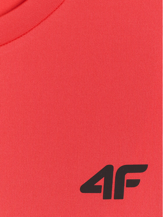 4F 4F Koszulka techniczna MULTI ACTIVE Czerwony Regular Fit