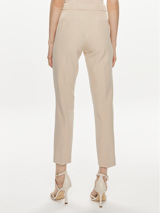 Kontatto Kontatto Pantaloni di tessuto CO901 Beige Regular Fit
