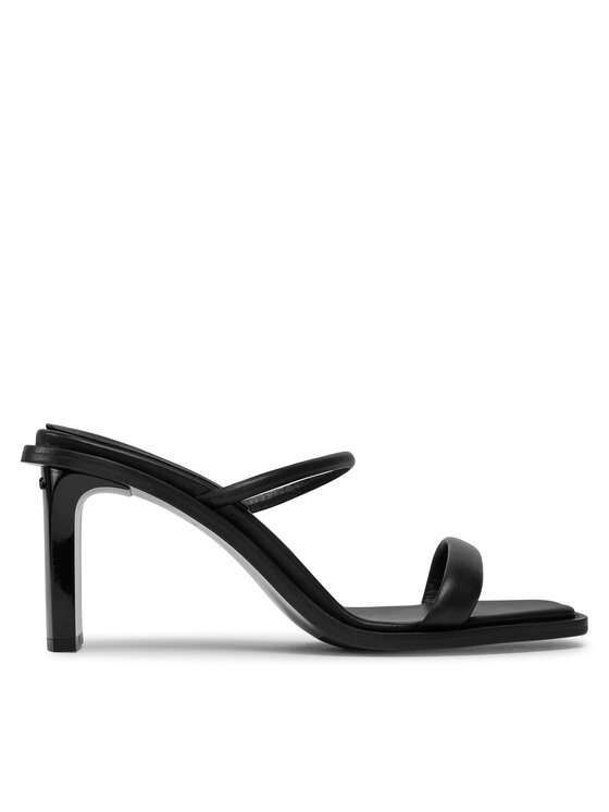 Calvin Klein Iešļūcenes Padded Curved Stil Slide 70 HW0HW01992 Melns