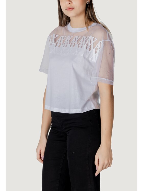 Armani Exchange Armani Exchange T-Shirt XW000516 AF10359 Biały Shirt Fit