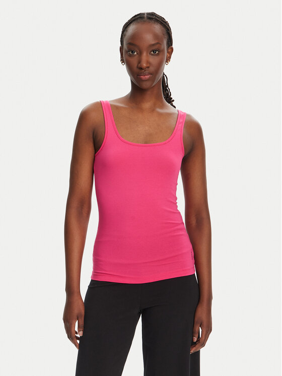 HUGO HUGO 2er-Set Tops 50469682 Écru Regular Fit