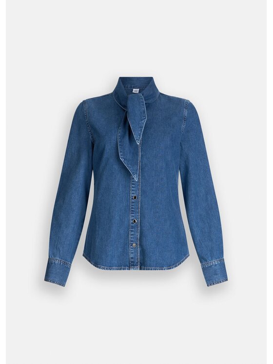 Liu Jo Liu Jo camicia di jeans UF5215D028478941 Celeste Regular Fit