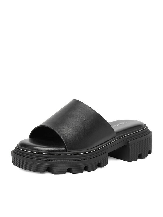 DeeZee DeeZee Papucs CEO-H3T9820-5 Fekete