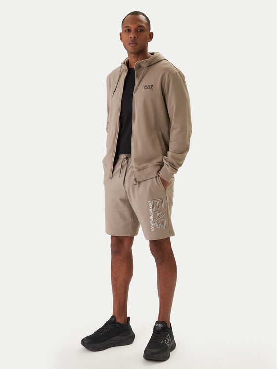 EA7 Emporio Armani EA7 Emporio Armani Bluză 8NPM33 PJVRZ Bej Regular Fit