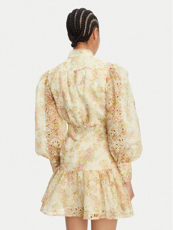 BARDOT BARDOT Abito da cocktail 58421DB3 Beige Regular Fit