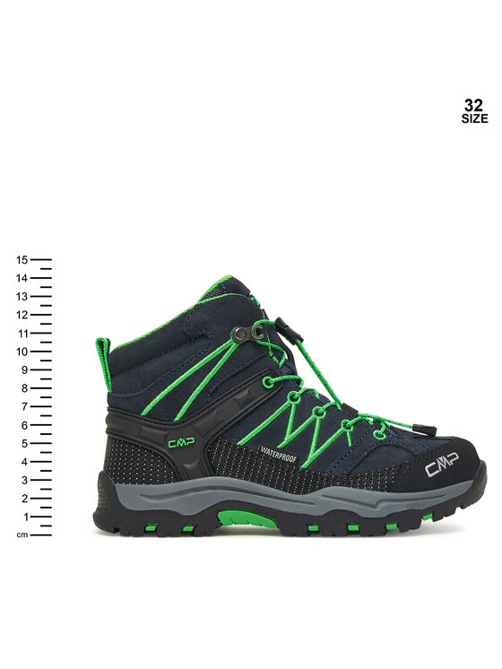 CMP CMP Bakancs Kids Rigel Mid Trekking Shoes Wp 3Q12944K Sötétkék