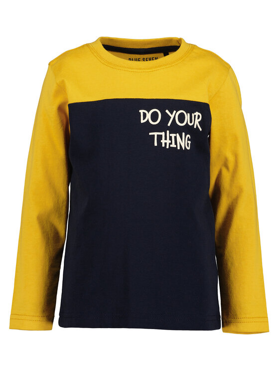 Blue Seven Blue Seven Μπλουζάκι 850739 X Κίτρινο Regular Fit