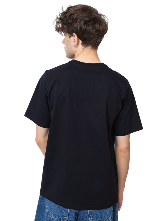 Kamuflage Kamuflage T-Shirt Buckz Czarny Relaxed Fit
