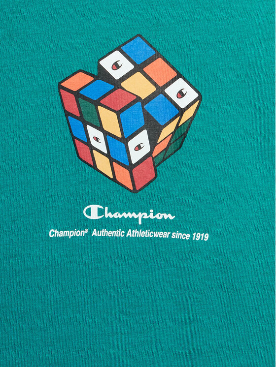 Champion Champion T-Shirt 306373 Türkisfarben Regular Fit
