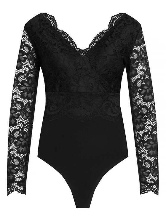 Morgan Morgan Body 262-TEANA Czarny Slim Fit