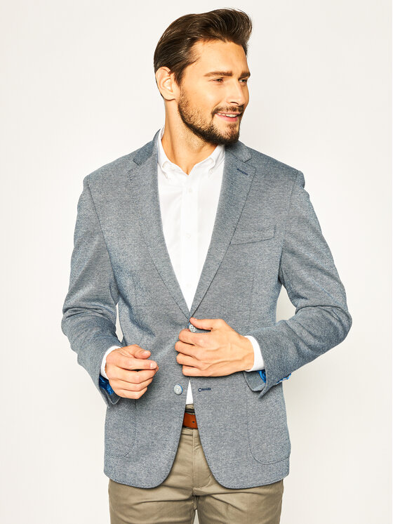 Giacca da abito 598233 59254 Blu scuro Regular Fit...