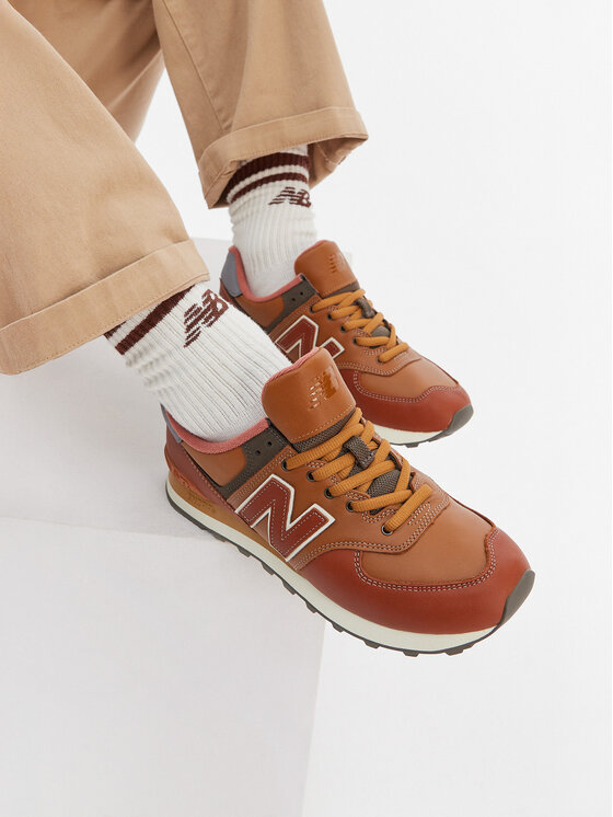 New Balance New Balance Сникърси ML574OMA Кафяв