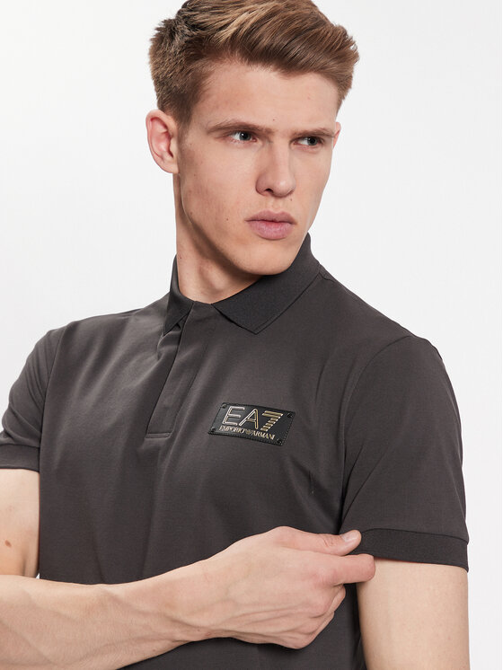 EA7 Emporio Armani EA7 Emporio Armani Polo 3RPF01 PJ5AZ 1997 Siva Regular Fit