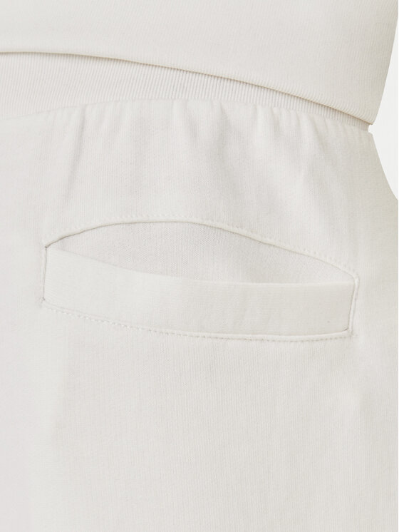 Guess Guess Teplákové kalhoty Z6RB03 K9YI1 Bílá Regular Fit