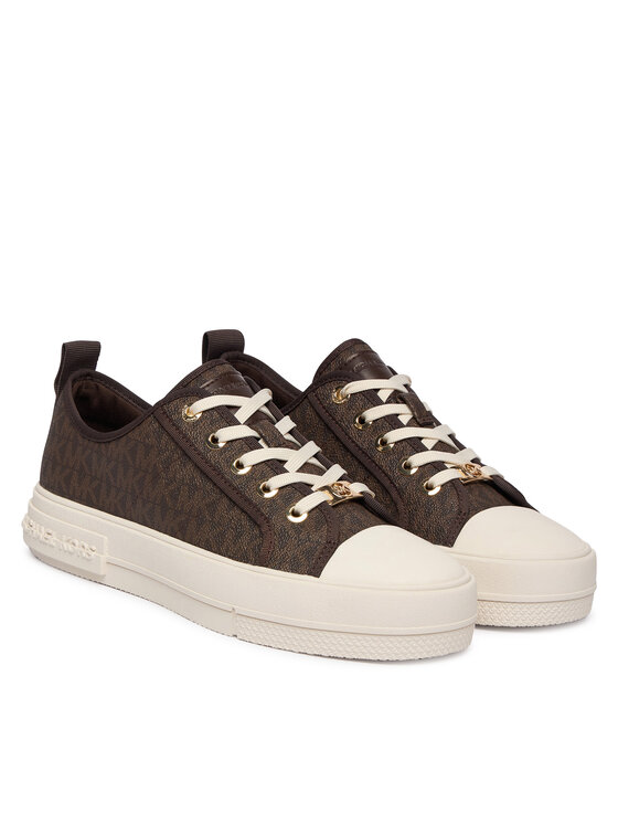 MICHAEL Michael Kors MICHAEL Michael Kors Sneakersy Emmy 43F5EYFS1B Brązowy