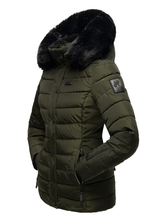 Navahoo Navahoo Kurtka zimowa Milianaa Zielony Regular Fit