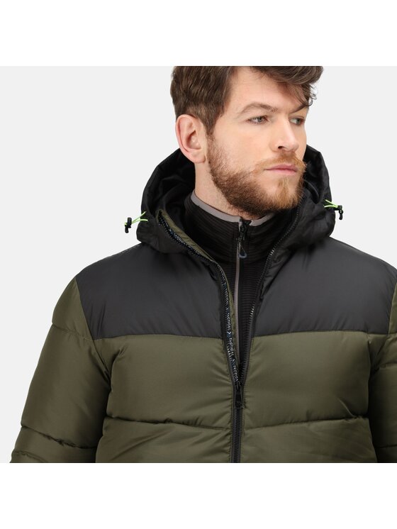 Regatta Regatta Kurtka puchowa RG6505 Khaki Long Fit