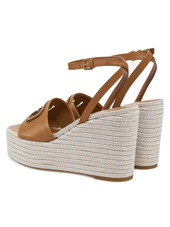 Guess Guess Espadrile FLJTAN LEA04 Rjava